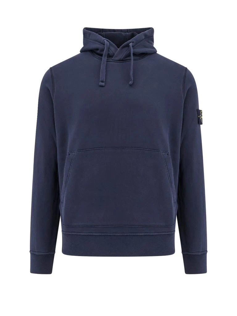 Stone Island Stone Island Compass Patch Drawstring Hoodie 1