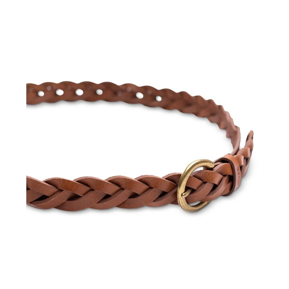 Levi's Women's Braided Leather Skinny Belt 5