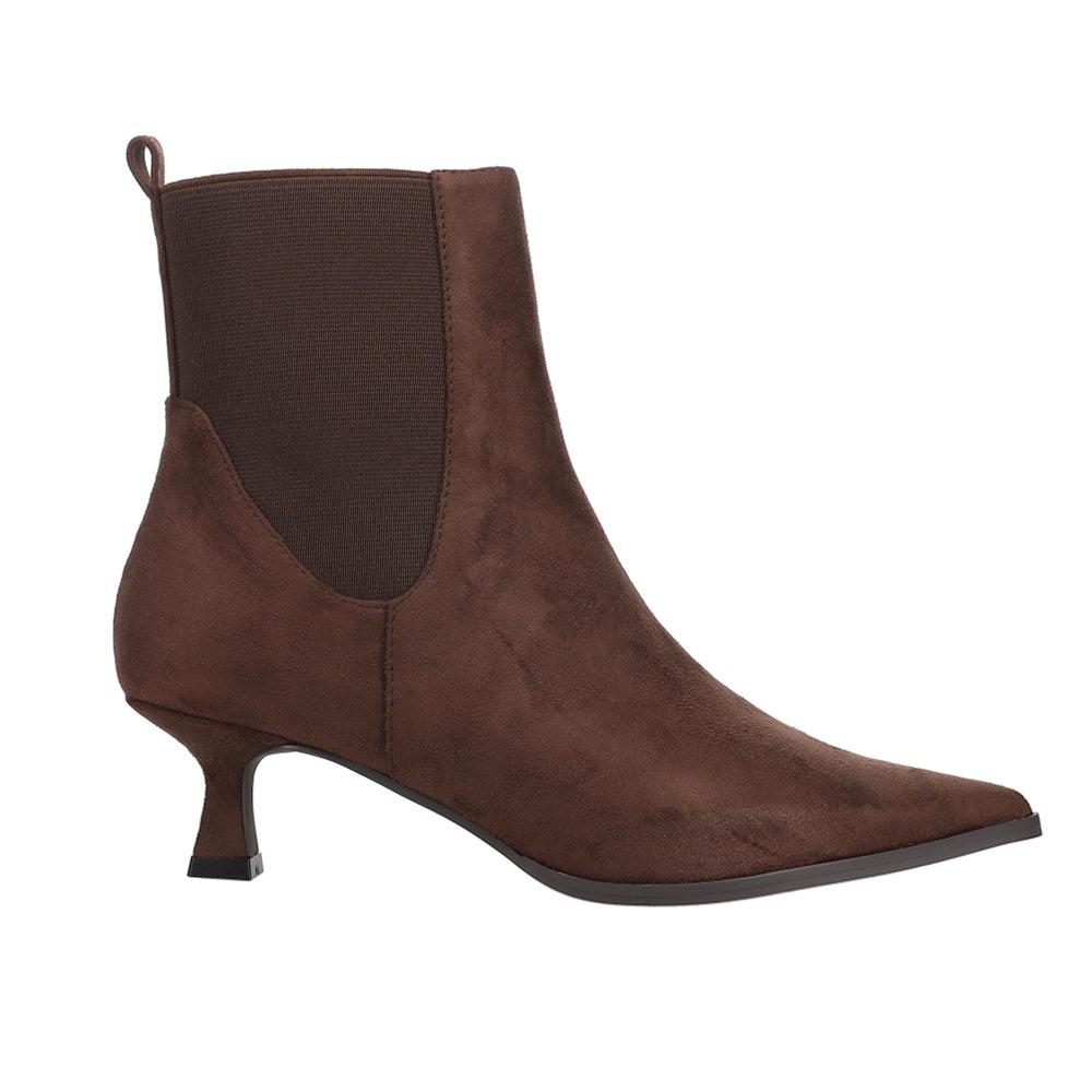 Chinese Laundry Novva Pointed Toe Kitten Heel Boots