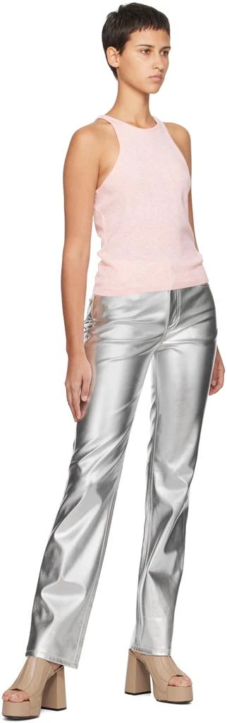 Staud Pink Ayana Tank Top 4