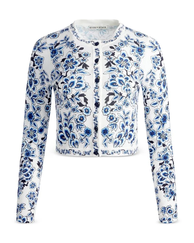 Alice + Olivia Carson Floral Cardigan 6