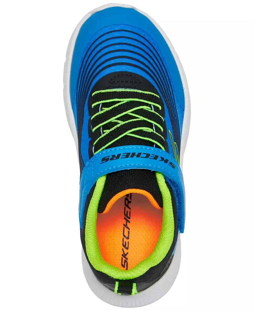 SKECHERS Toddler Boys' Microspec Advance Fastening Strap Casual Sneakers from Finish Line 3