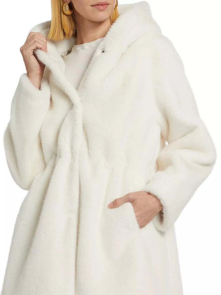 ET OCHS Faux-Mink Hooded Parka 6
