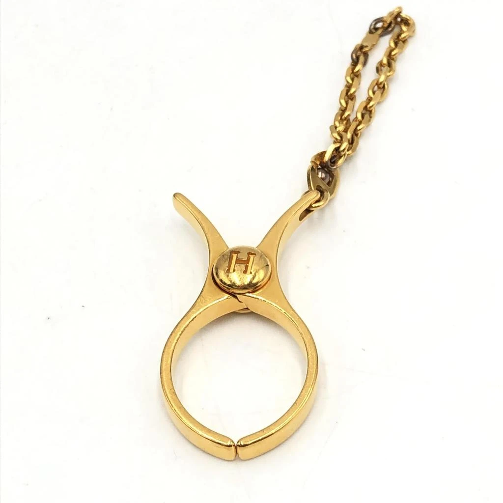 Hermes Metal Glove Holder Women
s Keychain (Pre-Owned) 2