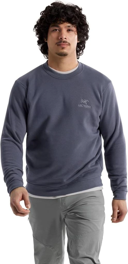 Arc'teryx Arc'teryx Emblem Fleece Crew Men's | Comfortable Pullover in An Organic Cotton Blend
