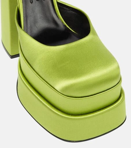 Versace Medusa Aevitas satin platform pumps 6