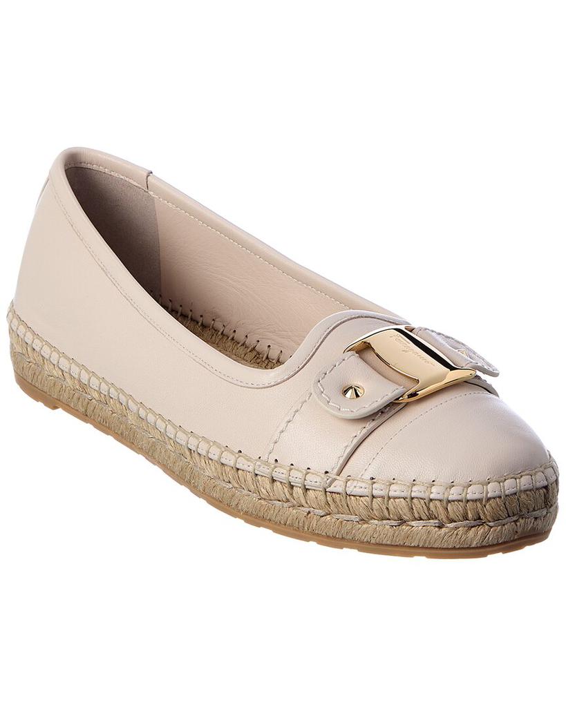 Salvatore Ferragamo Brick suede Renee wedges - Wedge Sandals