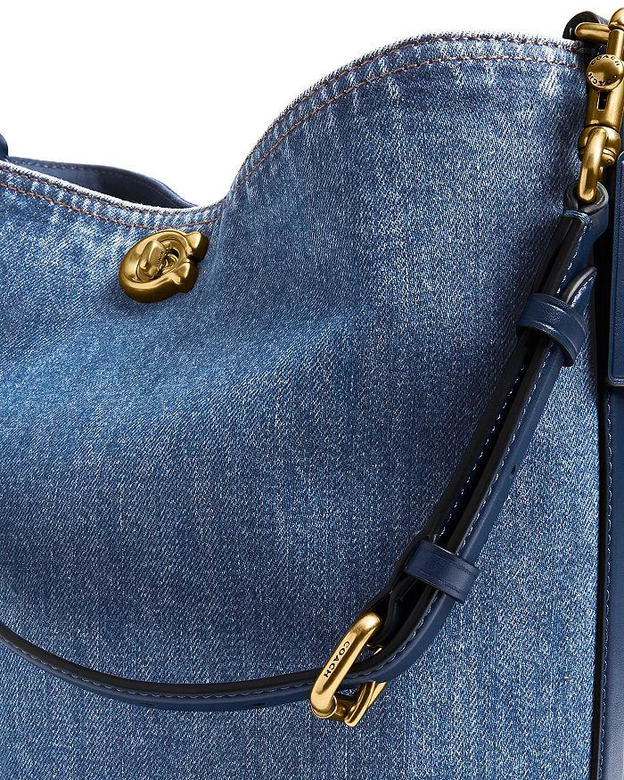 Coach Willow Denim Bucket Bag 8