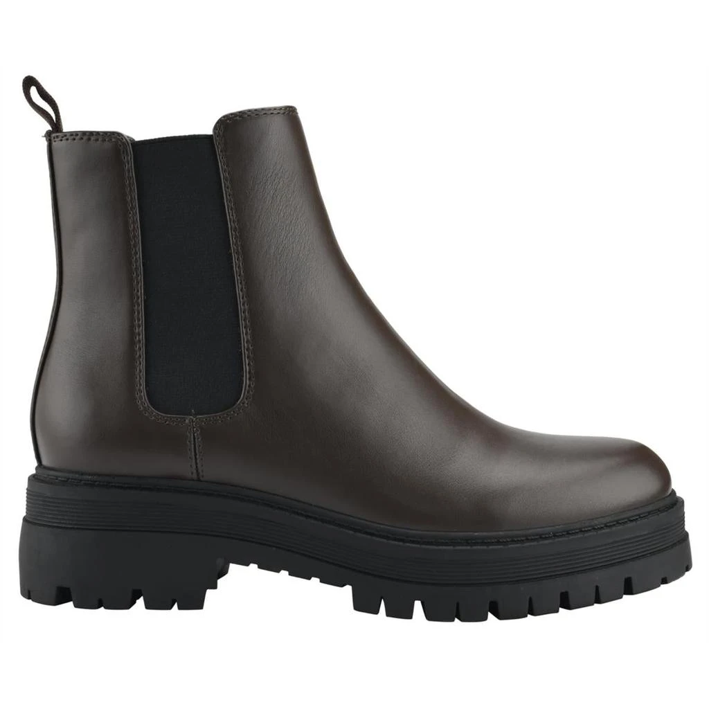 Marc Fisher Pietro Womens Faux Leather Slip-On Chelsea Boots 2