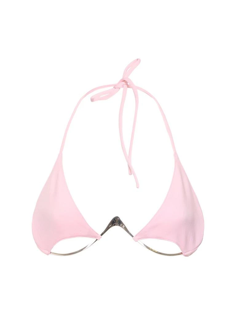 Mugler Lvr Exclusive Triangle Wired Bikini Top 1
