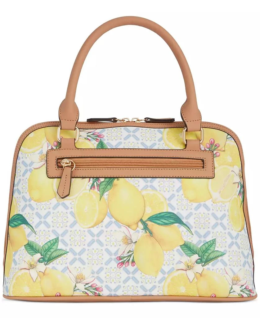 Giani Bernini Lemon Print Saffiano Medium Dome Satchel, Created for Macy's 3