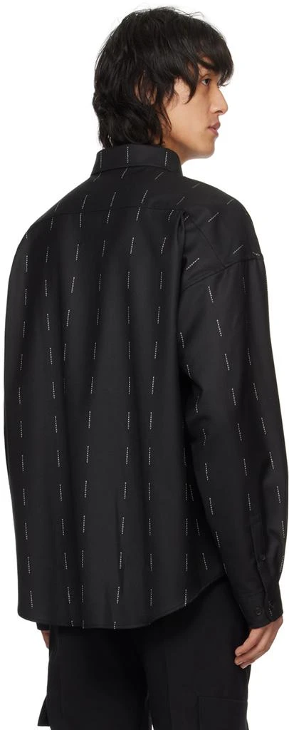 Givenchy Black Jacquard Shirt 3