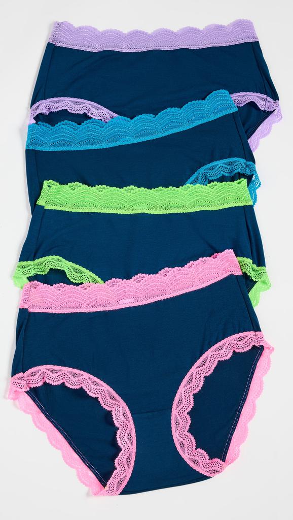 Stripe  Stare High Rise Knicker Four Pack