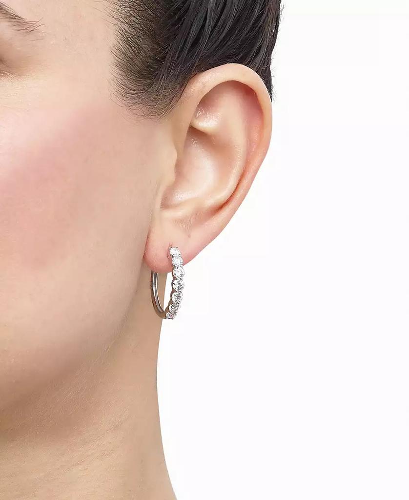 Grown With Love Lab Grown Diamond Small Hoop Earrings (2 ct. t.w.) in 14k White or Yellow Gold