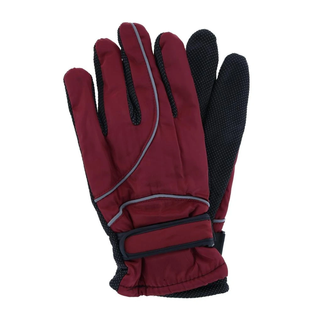 CTM Women's One Size Microfiber Winter Ski Gloves 2