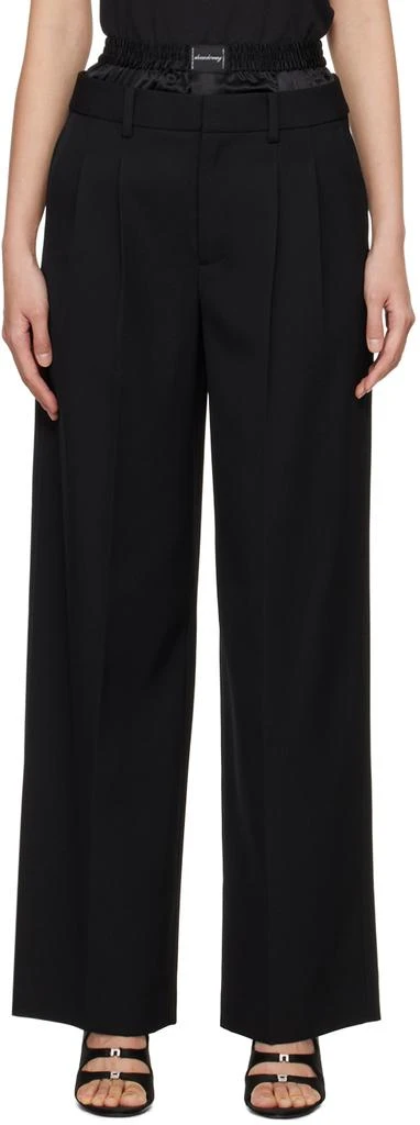 Alexander Wang Black Layered Trousers 1