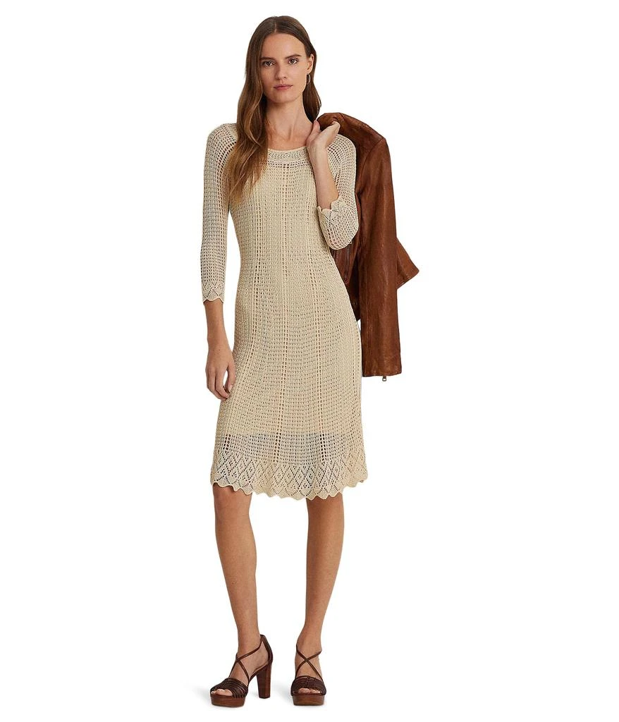 Ralph Lauren Pointelle-Knit Dress 1