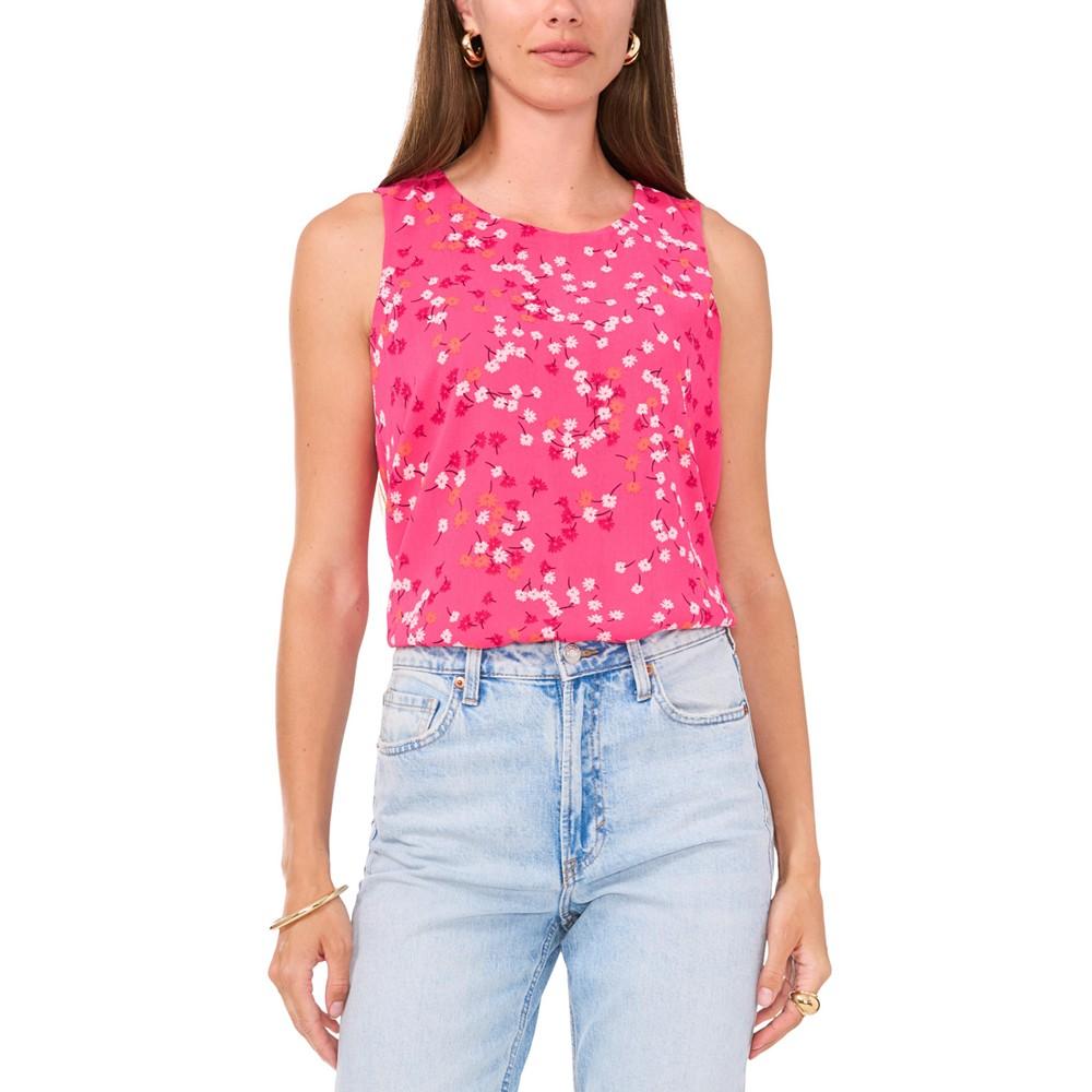 Vince Camuto Women's Floral-Print Sleeveless Top