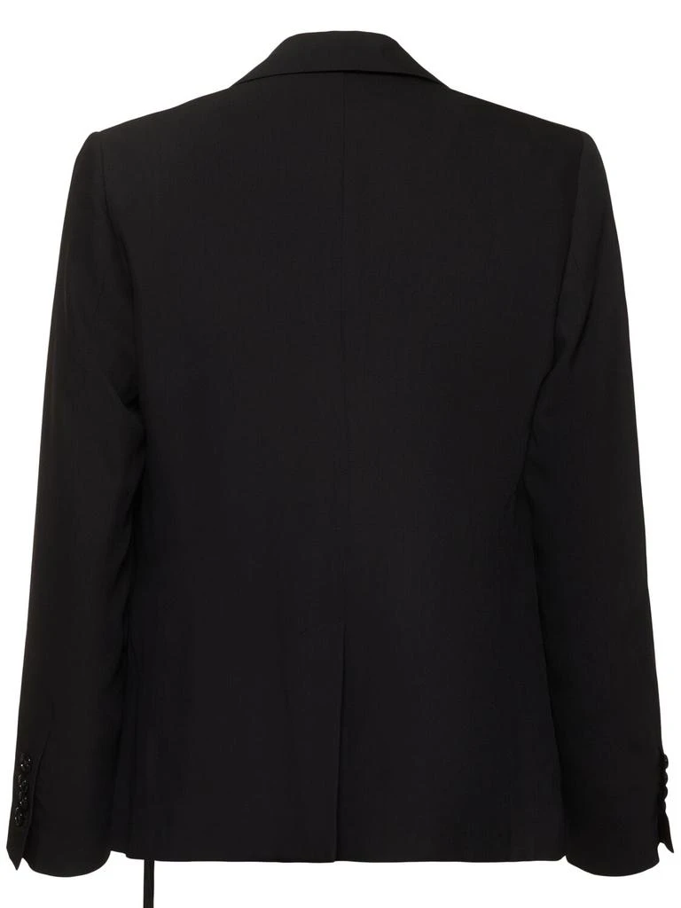 ANN DEMEULEMEESTER Galm Deconstructed Asymmetric Blazer 3