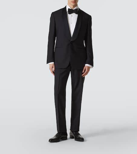 Thom Sweeney Wool and mohair tuxedo