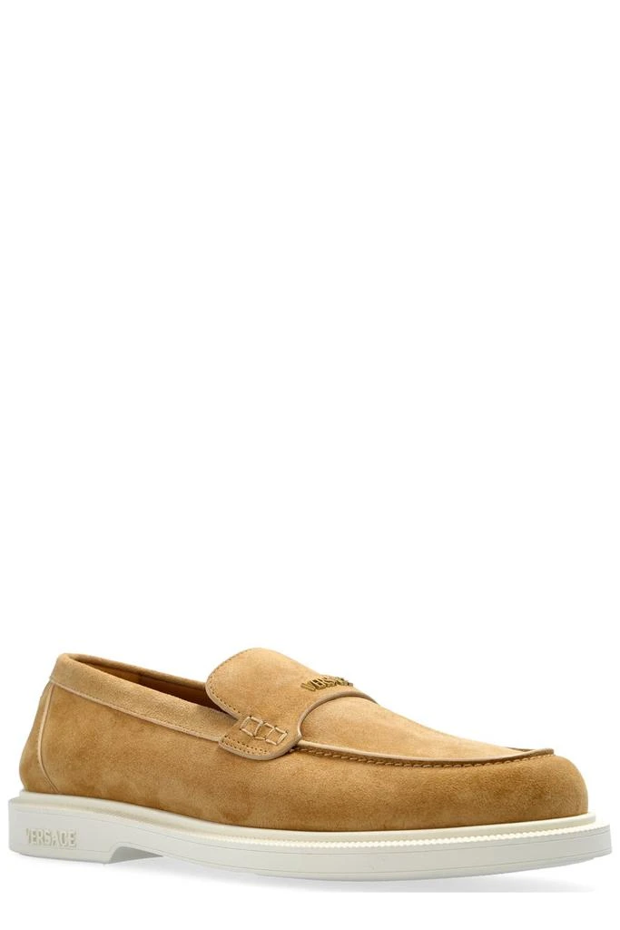 Versace Versace Round-Toe Slip-On Loafers 2