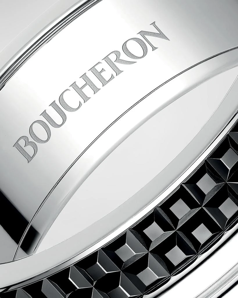 Boucheron Quatre 18K White Gold Black Edition Large Ring 4