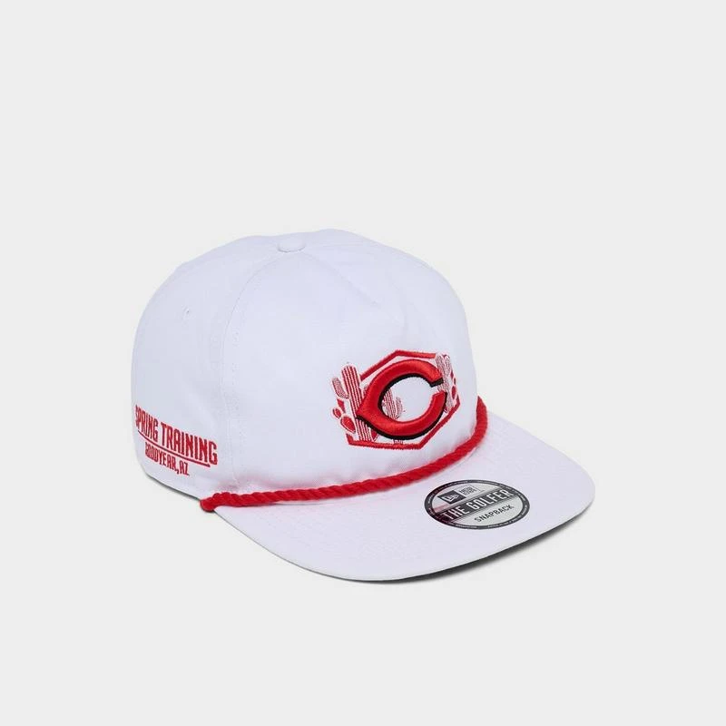 New Era New Era Cincinnati Reds MLB The Golfer Team Text Snapback Hat 3