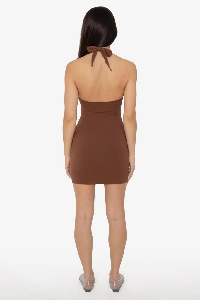 Los Angeles Apparel 8372 - Cotton Spandex Halter Mini Dress 20