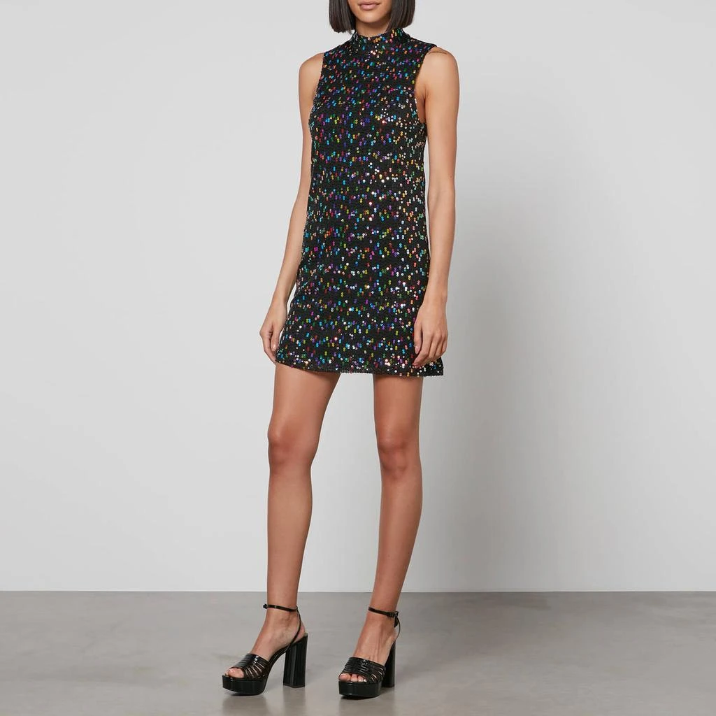 Never Fully Dressed Never Fully Dressed Sassi Sequined Mesh Mini Dress 3