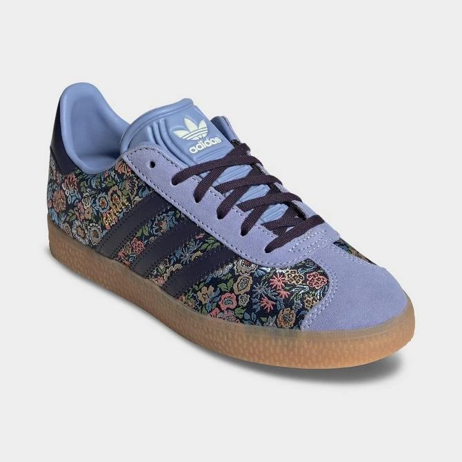 Adidas Big Kids' adidas Originals x Liberty London Gazelle Casual Shoes 3