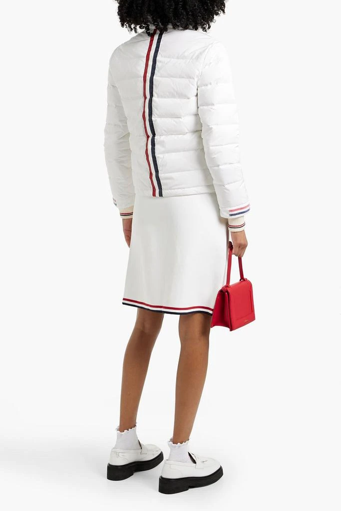 Thom Browne Striped quilted shell down jacket 3