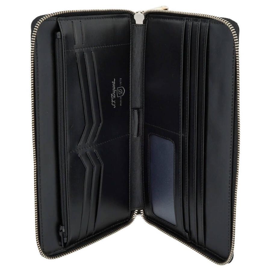 S.T. Dupont Defi Black Wallet Organizer
