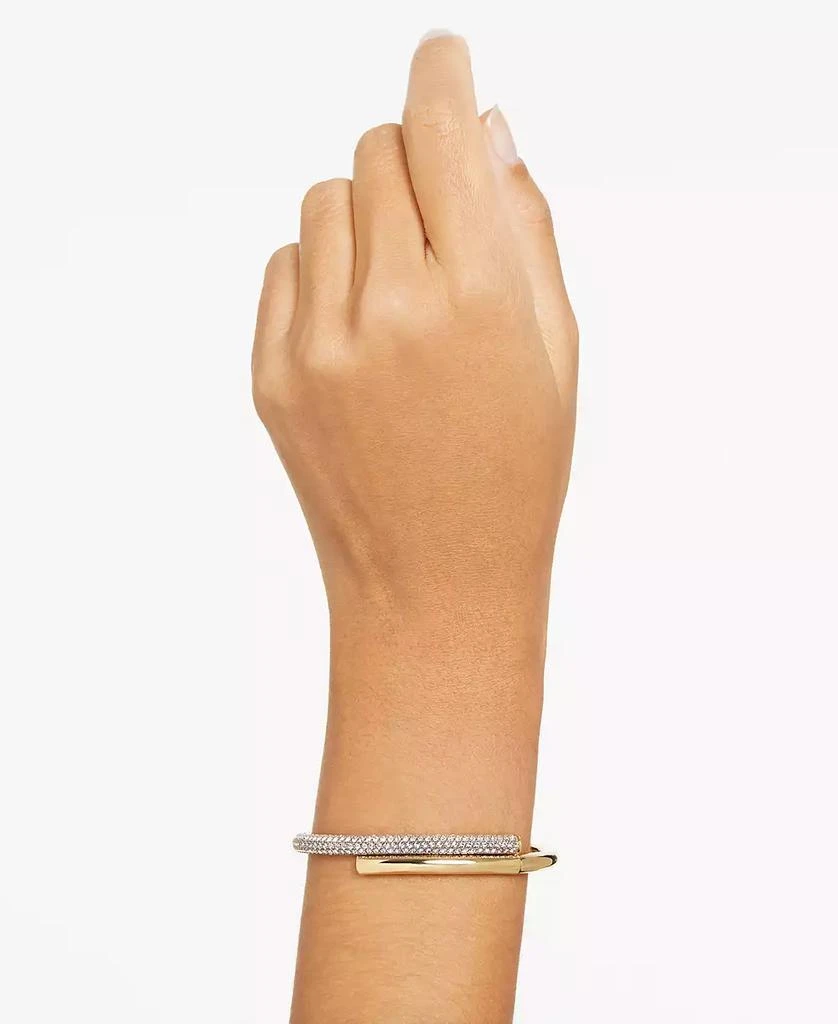 Swarovski Pavé Crossover Bangle Bracelet 5