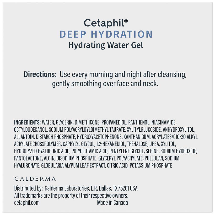 Cetaphil Deep Hydration Skin Restoring Water Gel 1.7 oz