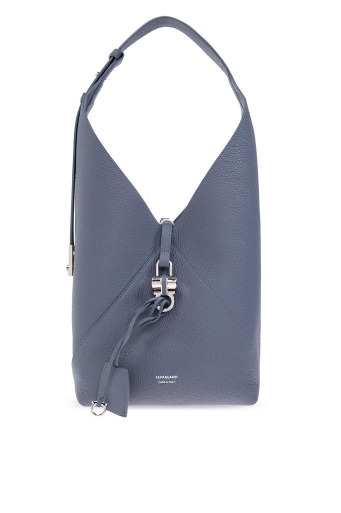 【FERRAGAMO】Double Gancini mini crossbody bag Salvatore Ferragamo Ferragamo Double Gancini Mini Crossbody
