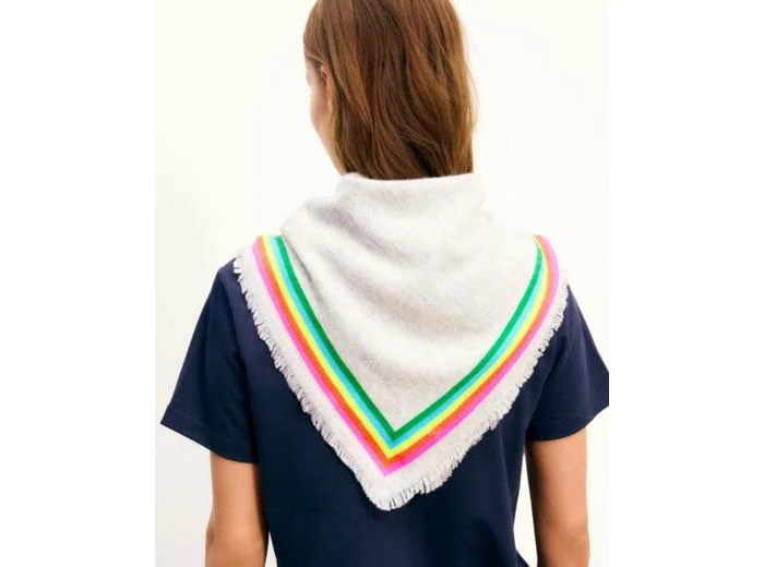 From Future Foulard Regular Bandes Multicolores 1