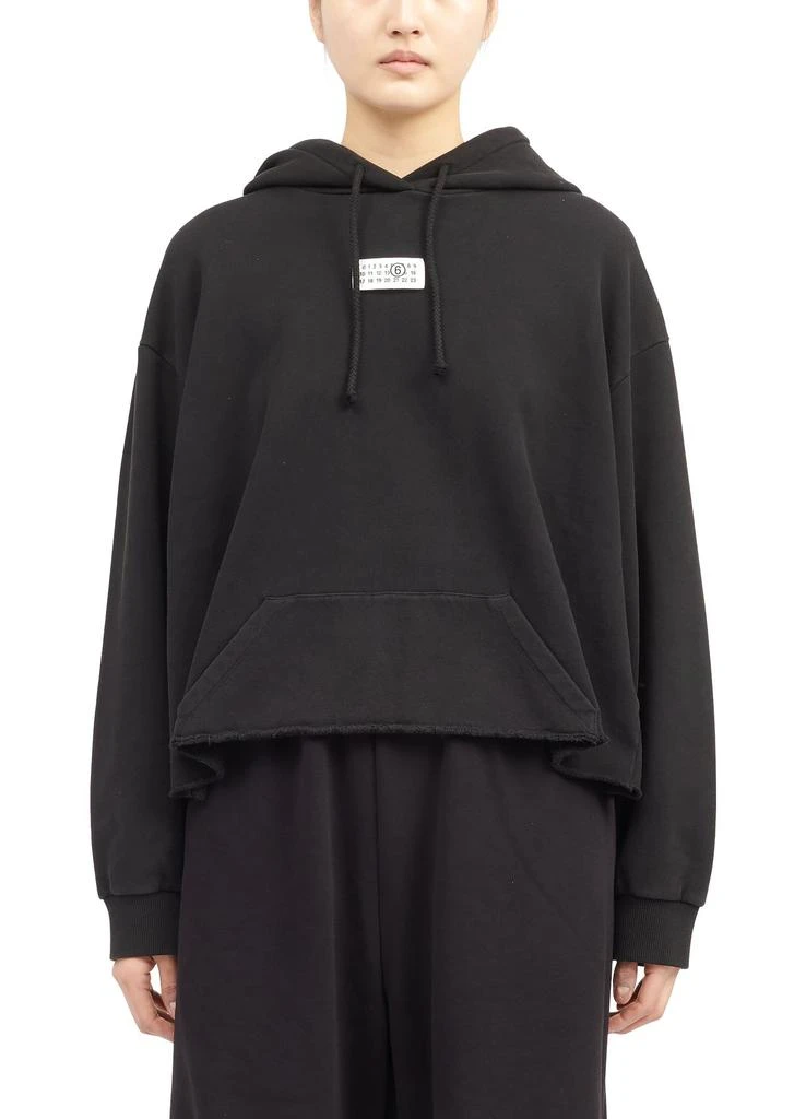 MM6 MAISON MARGIELA Unbrushed cotton sweatshirt 2