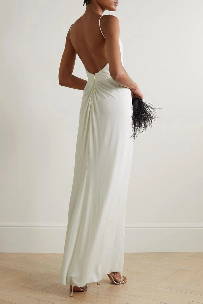 Jason Wu Draped stretch-jersey gown 3