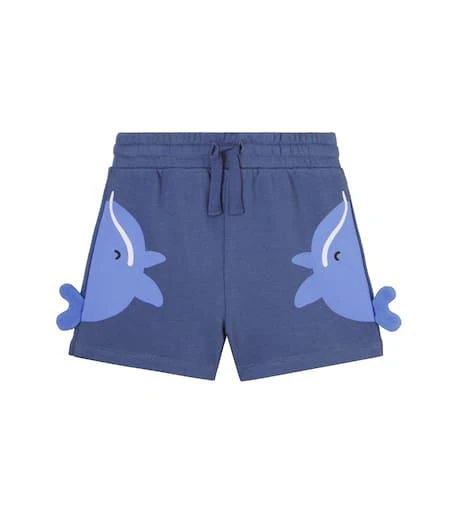 Stella McCartney Baby printed cotton jersey shorts