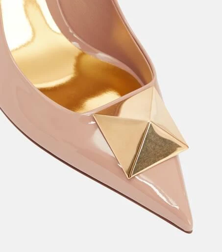 Valentino One Stud patent leather pumps 6