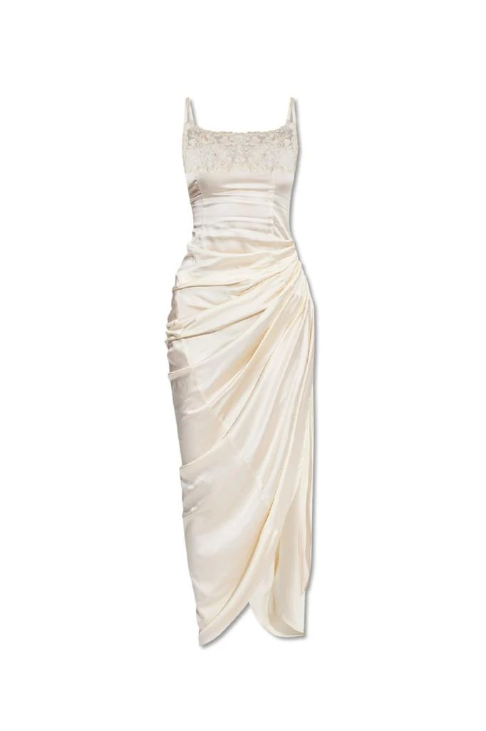Jacquemus Jacquemus Long Asymmetric Lingerie Dress 1