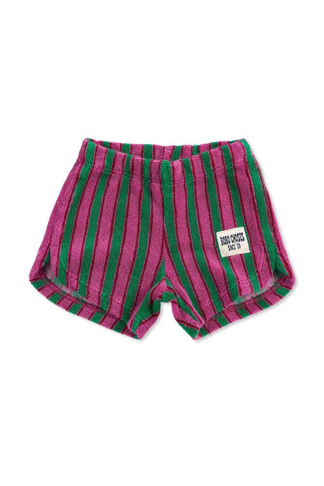 BOBO CHOSES Bobo Choses Striped Terry Shorts