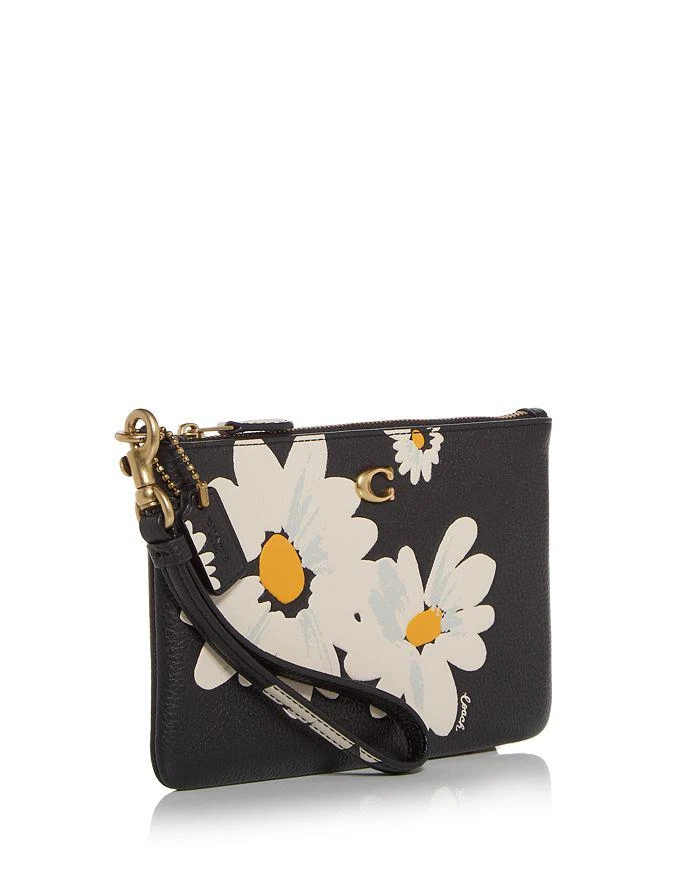 Coach Daisy Print Small Leather Wristlet 4