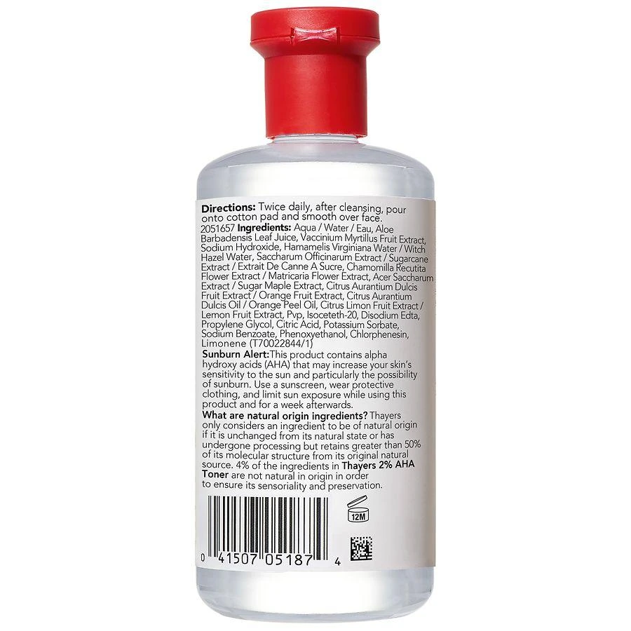 Thayers 2% AHA Pore Refining Toner 4