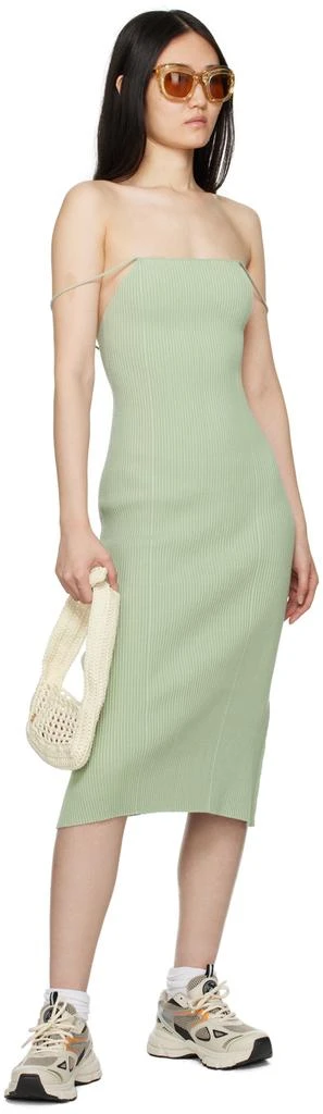 AERON Green Zero104 Midi Dress 4