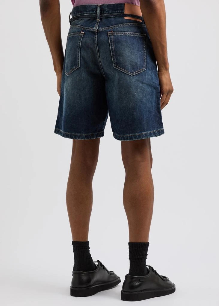 Acne Studios Roland belted denim shorts 3
