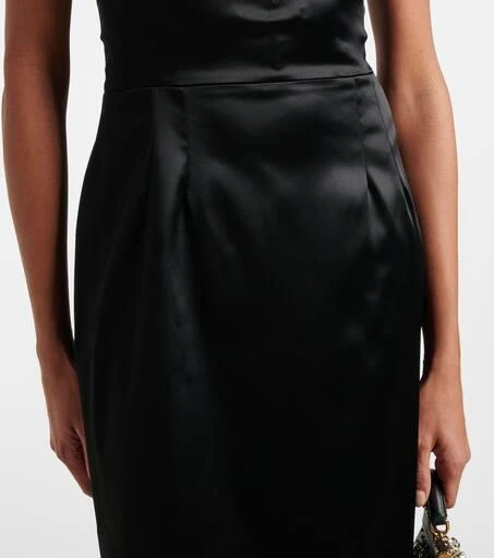 Dolce 
Gabbana Satin bustier dress 5