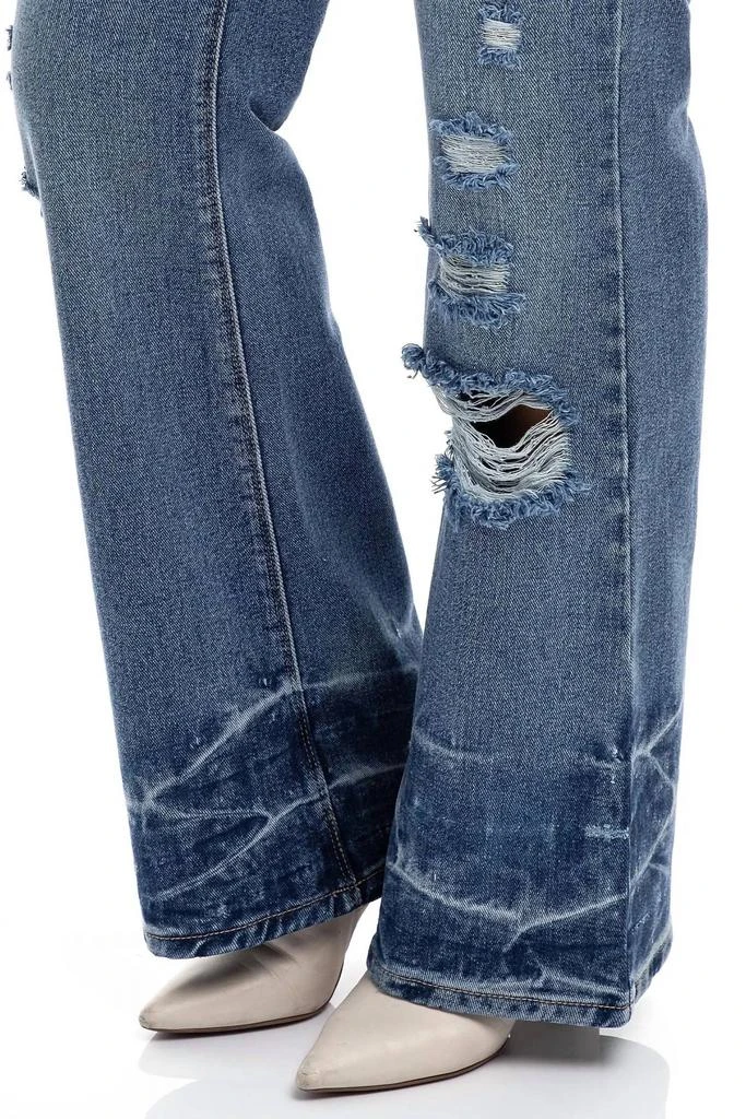 1822 Denim 1822 Denim - Leilani Destructed Mini Boot 32" Jeans 5