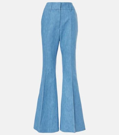 Gabriela Hearst Rhein high-rise flared jeans 1