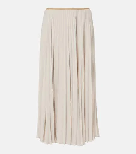 Vince Pleated midi skirt 1
